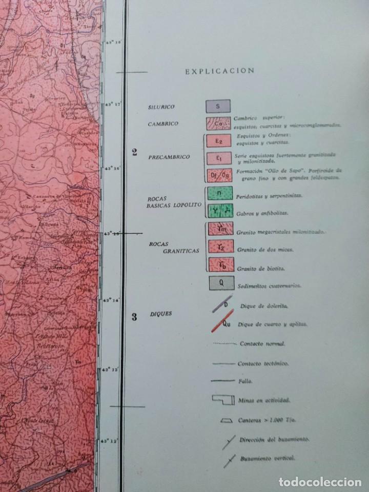 Mapas contempor&aacute;neos: MAPA GEOLOGICO ORZA DE LOS RIOS - Foto 3