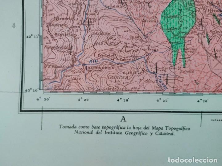 Mapas contempor&aacute;neos: MAPA GEOLOGICO ORZA DE LOS RIOS - Foto 4