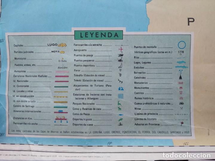 Mapas contempor&aacute;neos: Mapa nacional Galicia - Foto 3