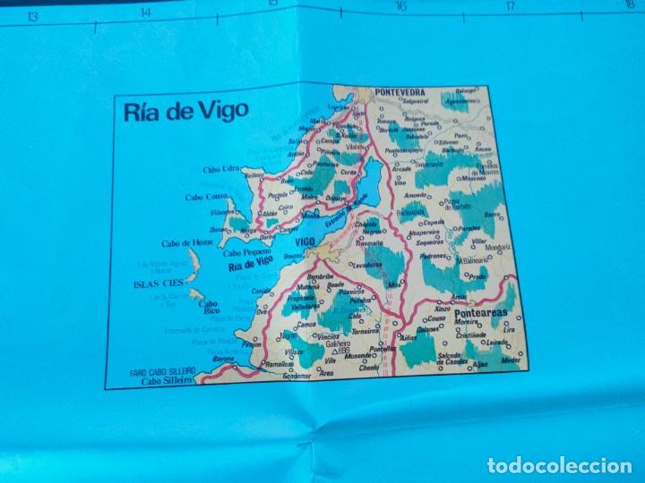 Mapas contempor&aacute;neos: gran mapa .Plano de Vigo.de viaje. - Foto 3