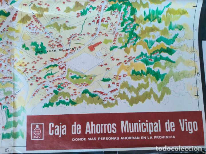 Mapas contempor&aacute;neos: gran mapa .Plano de Vigo.de viaje. - Foto 6
