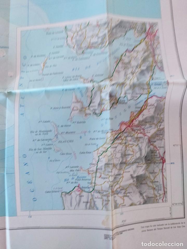 Mapas contempor&aacute;neos: gran mapa islas Cies (Vigo) de viaje - Foto 6