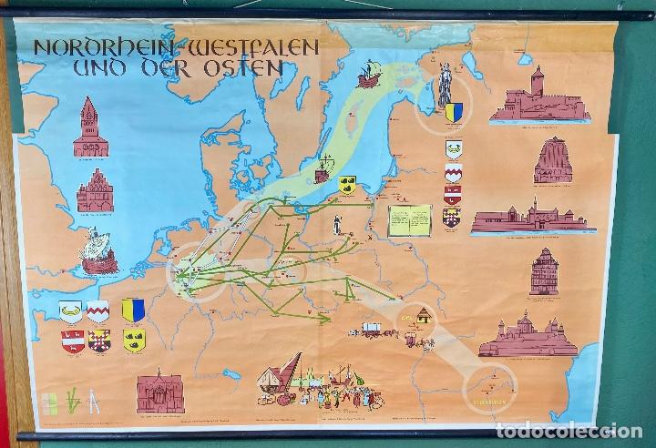Mapas contempor&aacute;neos: Mapa alem&aacute;n Renania del Norte - Foto 2