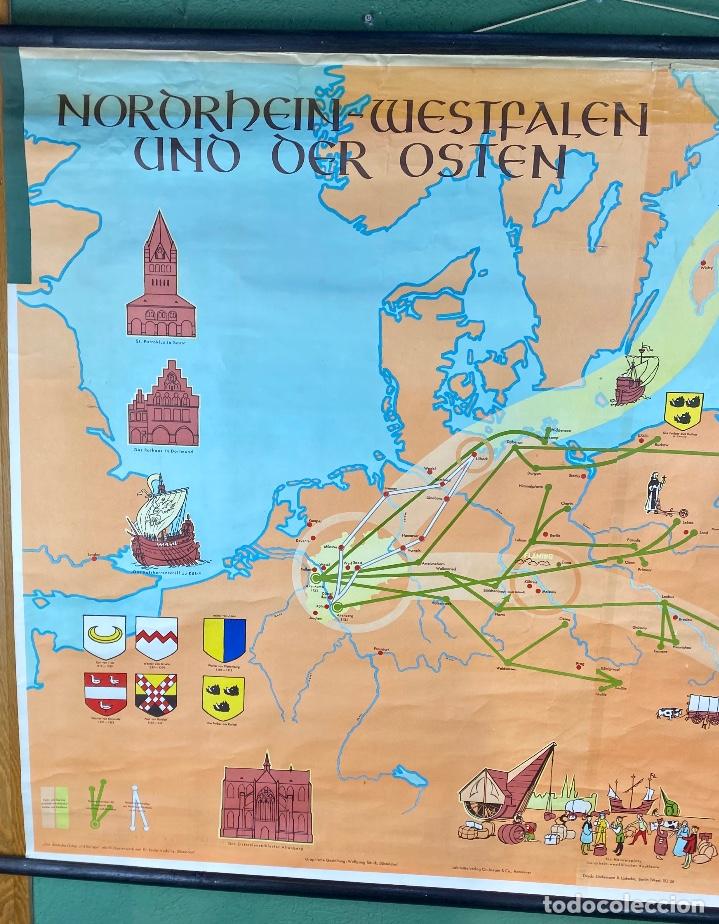Mapas contempor&aacute;neos: Mapa alem&aacute;n Renania del Norte - Foto 4