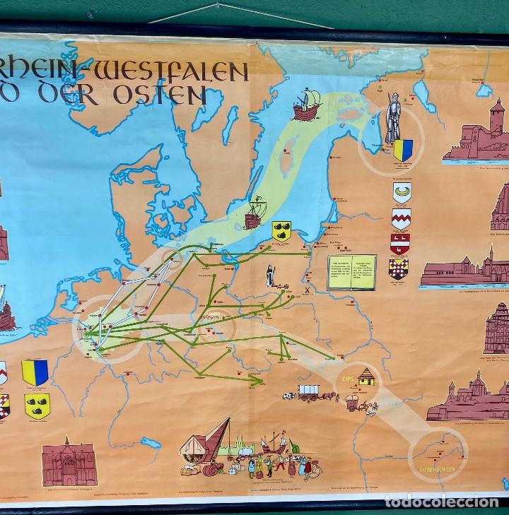 Mapas contempor&aacute;neos: Mapa alem&aacute;n Renania del Norte - Foto 5