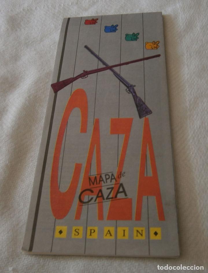 Zeitgen&ouml;ssische Karten: Mapa de caza 1988