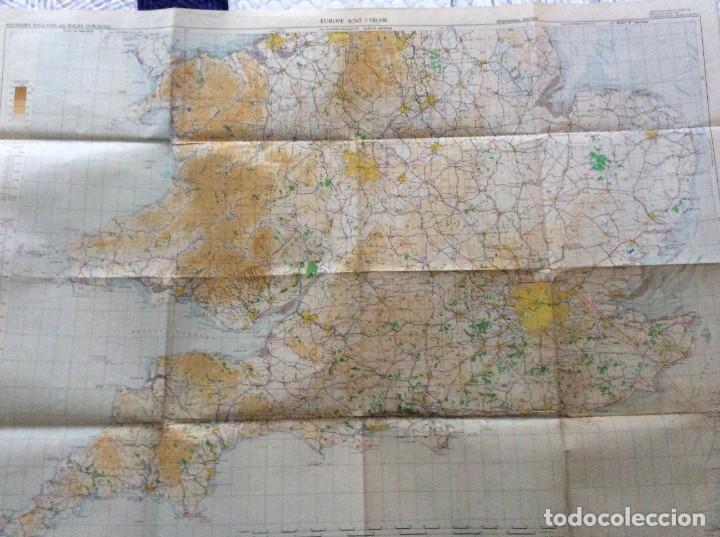 Zeitgen&ouml;ssische Karten: Southern England & Wales. Europe Icao: 1:500,000. Provisional edition. 1948