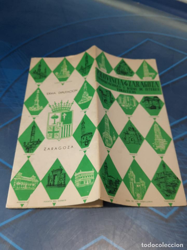 Mapas contempor&aacute;neos: Mapa Provincia de Zaragoza 60s. - Foto 2