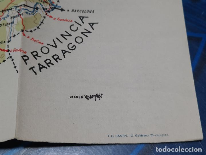 Mapas contempor&aacute;neos: Mapa Provincia de Zaragoza 60s. - Foto 4