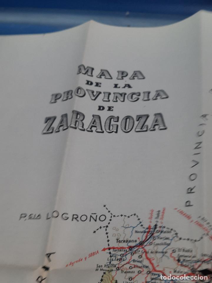 Mapas contempor&aacute;neos: Mapa Provincia de Zaragoza 60s. - Foto 6