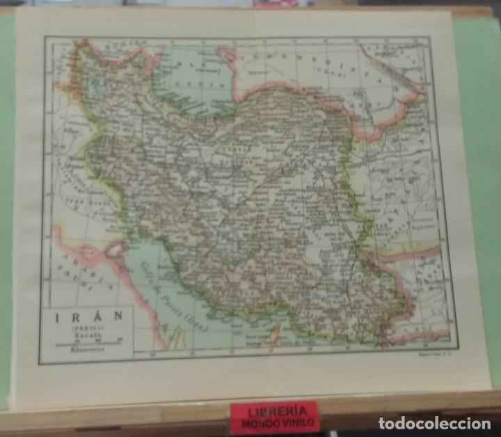 Contemporary maps: L&aacute;mina. Mapa de Ir&aacute;n, escala gr&aacute;fica, 24x28 cm