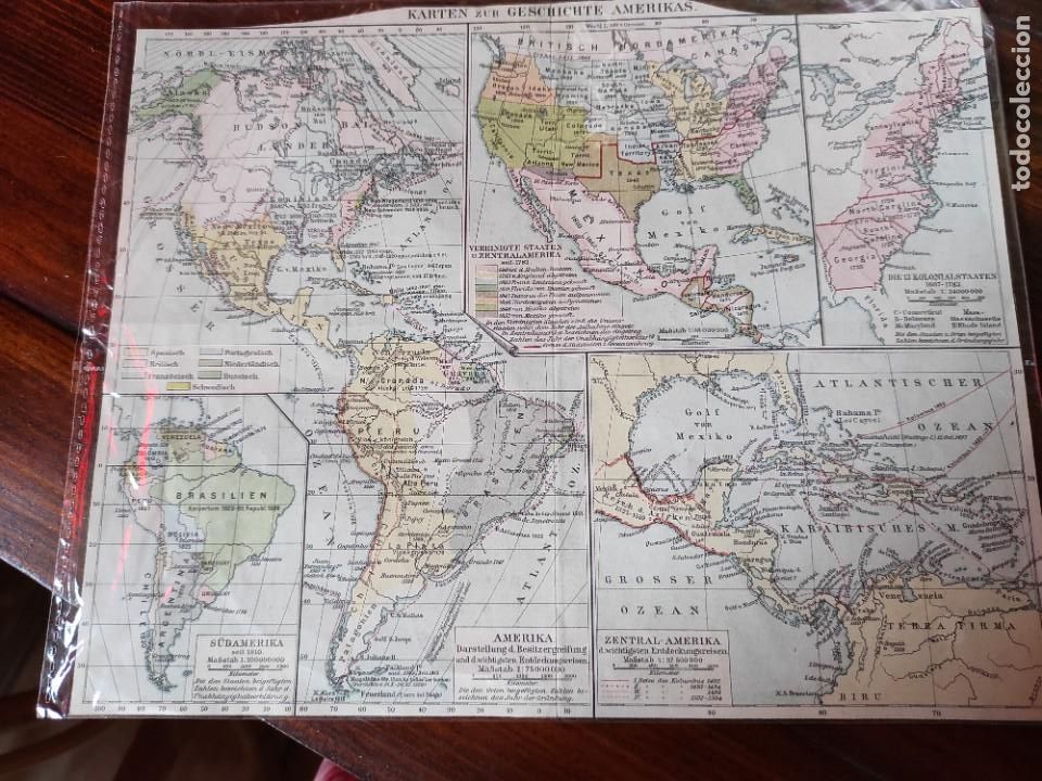 Mapas contempor&aacute;neos: Mapa de Am&eacute;rica - Foto 1