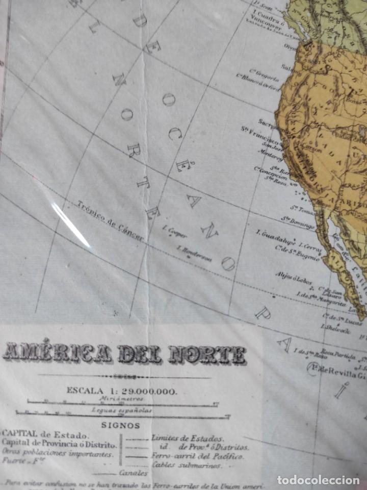 Mapas contempor&aacute;neos: Mapa de Am&eacute;rica del Norte - Foto 2