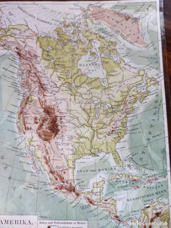 Mapas contempor&aacute;neos: Mapa de Am&eacute;rica del Norte - Foto 1