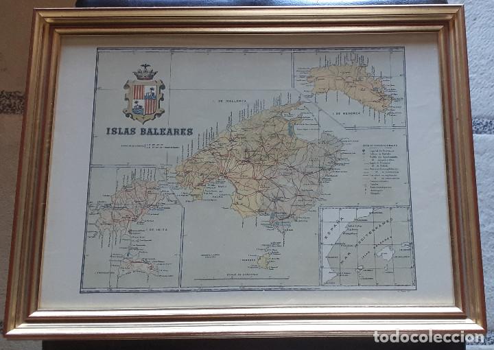 Mapas contempor&aacute;neos: Baleares( mapa). - Foto 1
