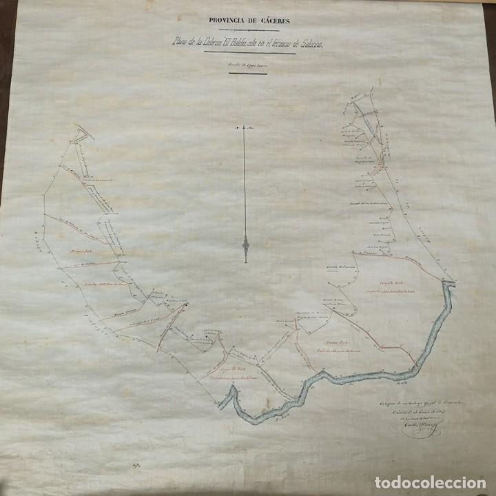 Mapas contempor&aacute;neos: Plano de la Dehesa &ldquo;El Bald&iacute;o&rdquo; de 1903 - Foto 1