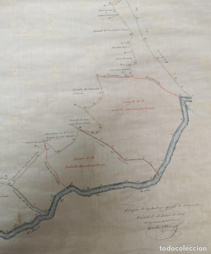 Mapas contempor&aacute;neos: Plano de la Dehesa &ldquo;El Bald&iacute;o&rdquo; de 1903 - Foto 3