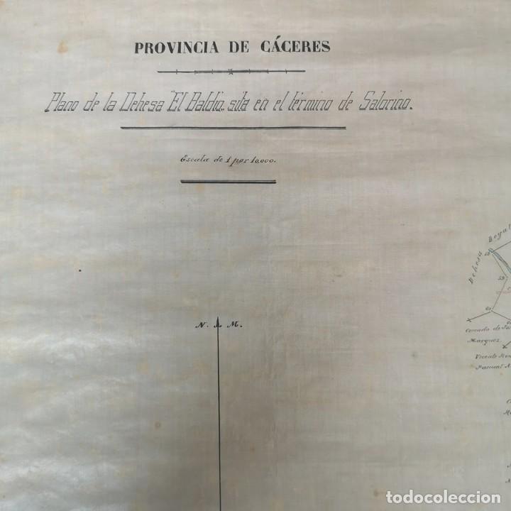 Mapas contempor&aacute;neos: Plano de la Dehesa &ldquo;El Bald&iacute;o&rdquo; de 1903 - Foto 5