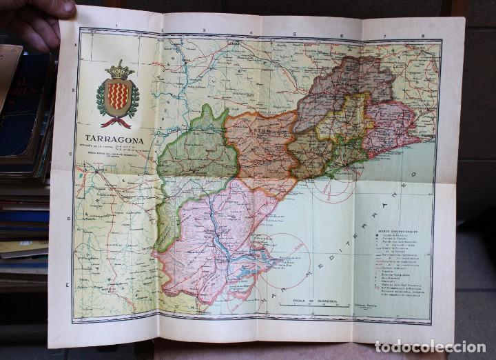 Mapas contempor&aacute;neos: tarragona,mapa de. color - Foto 1