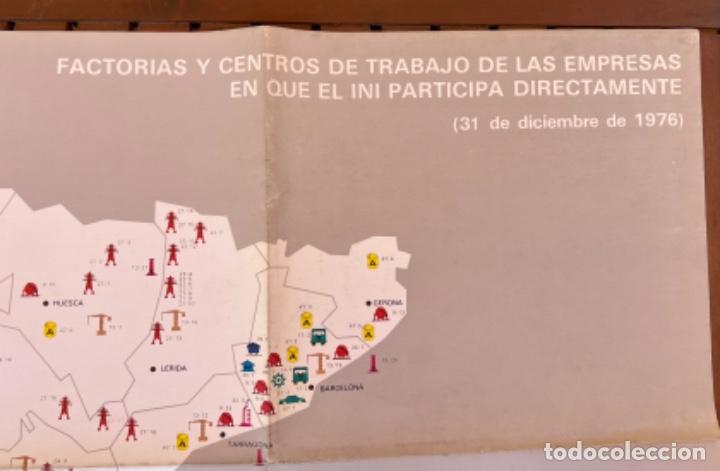 Zeitgen&ouml;ssische Karten: Plano Factor&iacute;as y centros de trabajo de las empresas en que el INI participa (31 de Diciembre 1976)
