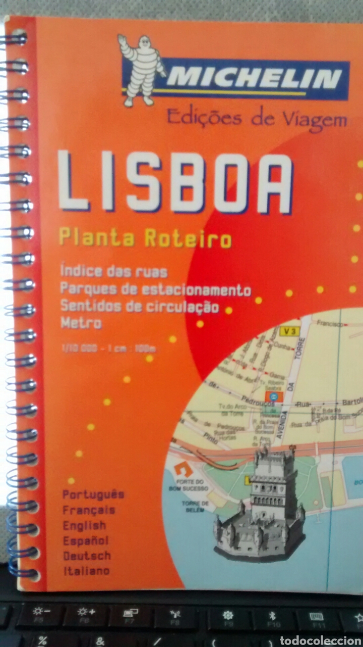 Zeitgen&ouml;ssische Karten: LISBOA. PLANTA ROTEIRO. INDICE DAS RUAS. PARQUES DE ESTACIONAMIENTO. SENTIDO DE CIRCULA&Ccedil;AO.METRO