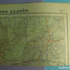 Mapas contemporáneos: MAPA TOPOGRÁFICO - PLANO - CHINCHILLA DE MONTE ARAGÓN - ALBACETE - HOJA 791 - AÑO 1954 - 50 X 70 CM