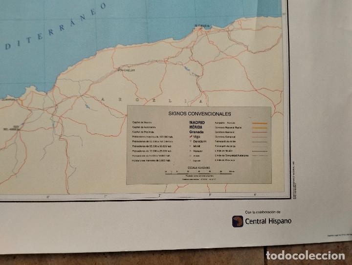 Mapas contempor&aacute;neos: mapa de Espa&ntilde;a Comunidades. 1995 - Foto 2