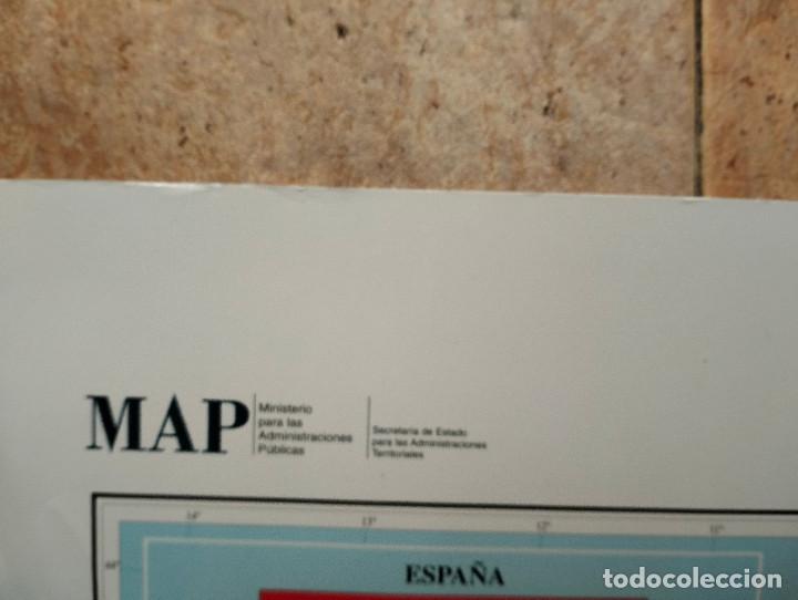 Mapas contempor&aacute;neos: mapa de Espa&ntilde;a Comunidades. 1995 - Foto 4
