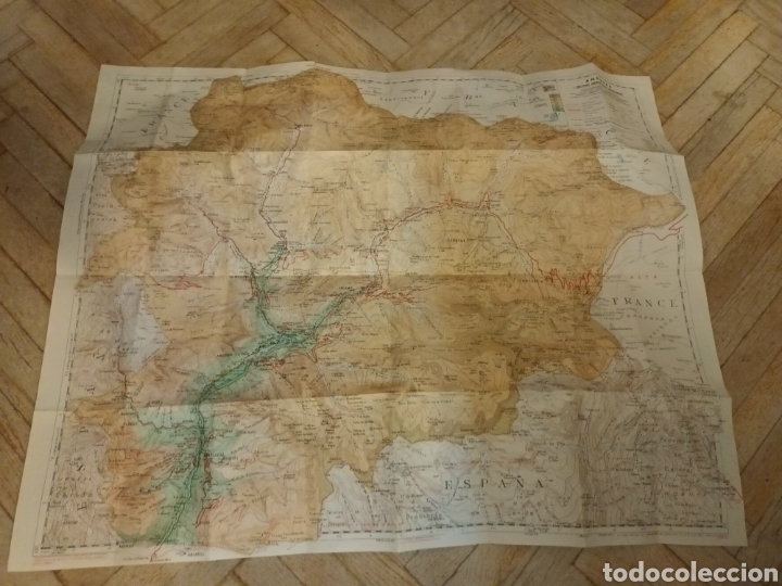 Zeitgen&ouml;ssische Karten: MAPA DE ANDORRA. A ESTRENAR. EDITORIAL ALPINA. 1 250.000.