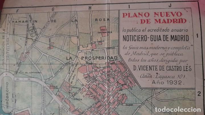 Mapas contempor&aacute;neos: Plano Madrid a&ntilde;o 1932 - Foto 2