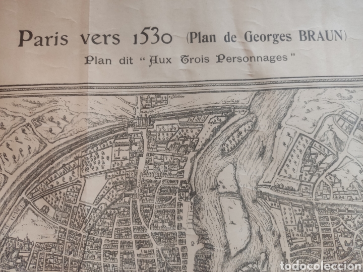 Mapas contempor&aacute;neos: Mapa Paris 1530 - Foto 9