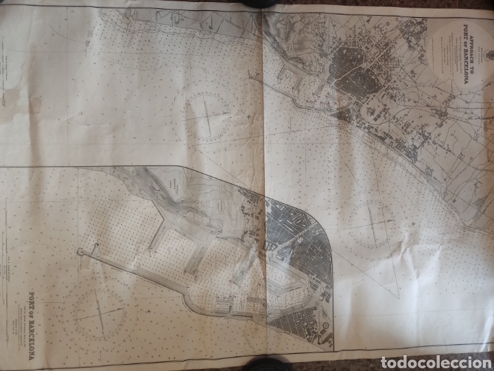 Mapas contempor&aacute;neos: Plano Puerto Barcelona - Foto 1