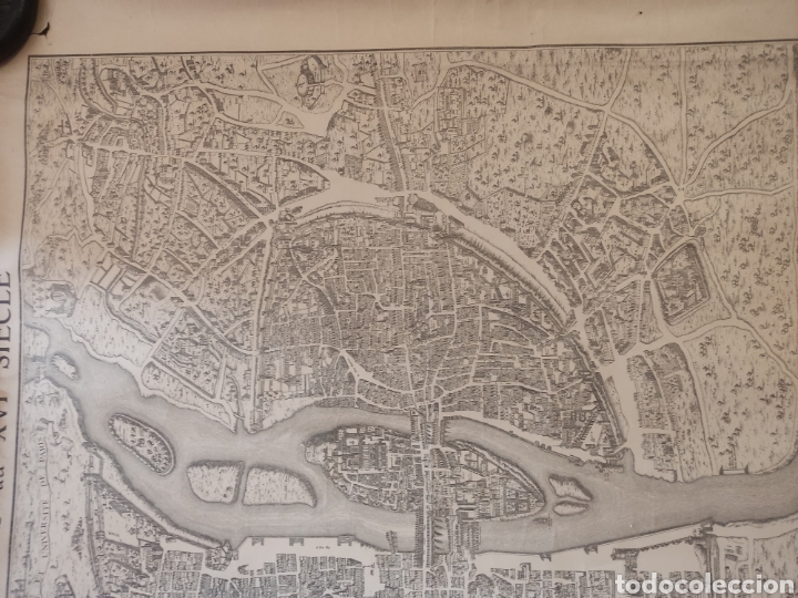 Mapas contempor&aacute;neos: Mapa Paris s. XVl - Foto 10