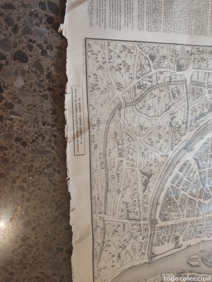 Mapas contempor&aacute;neos: Mapa Paris s. XVl - Foto 13
