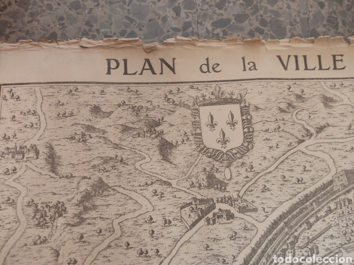 Mapas contempor&aacute;neos: Mapa Paris s. XVl - Foto 15