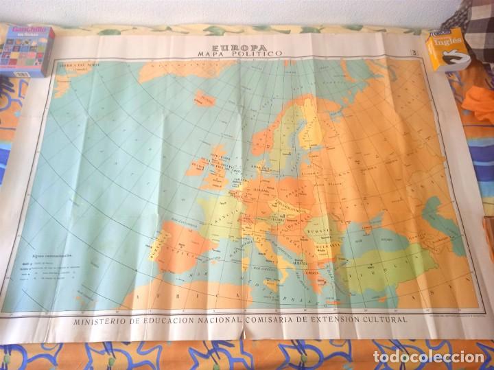 Mapas contempor&aacute;neos: Gran mapa de Escuela de los a&ntilde;os 50 - Foto 1