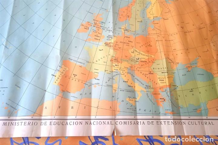 Mapas contempor&aacute;neos: Gran mapa de Escuela de los a&ntilde;os 50 - Foto 4