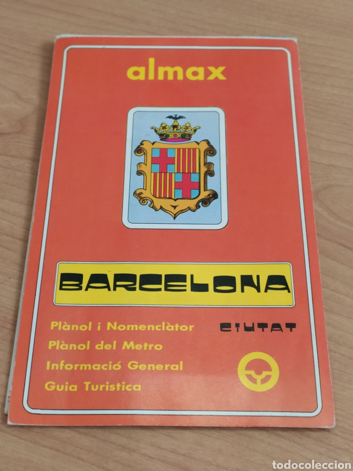 Mappe contemporanee: Mapa Barcelona - Ed. Almax 1989