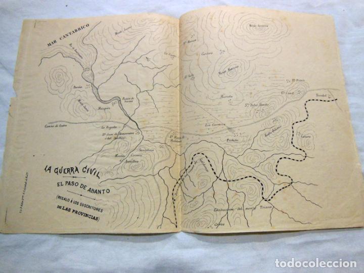 Mappe contemporanee: LA GUERRA CIVIL. EL PASO DE ABANTO (Tercera Guerra Carlista 1872 - 1876)