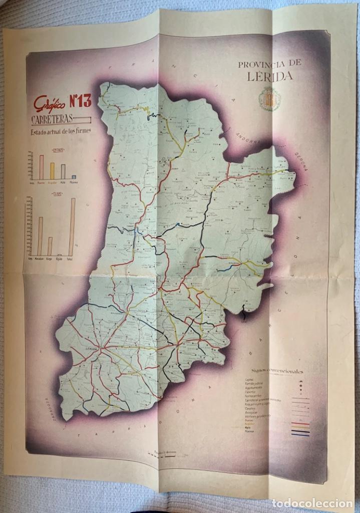 Mapas contempor&acirc;neos: MAPA DE L&Eacute;RIDA DE CARRETERAS - ESTADO ACTUAL DE LOS FIRMES - GR&Aacute;FICO 13