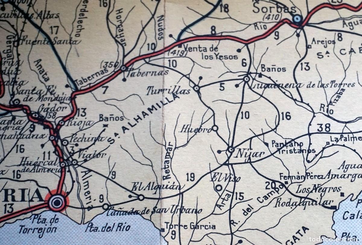 Mapas contempor&aacute;neos: PLANO MAPA PROVINCIA DE ALMER&Iacute;A EDITORIAL HERNANDO - Foto 8