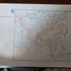 Mapas contemporáneos: LOTE DE 90 MAPAS MUDOS AÑOS 60 (SEIX BARRAL HNOS , EDICIONES TEIDE)
