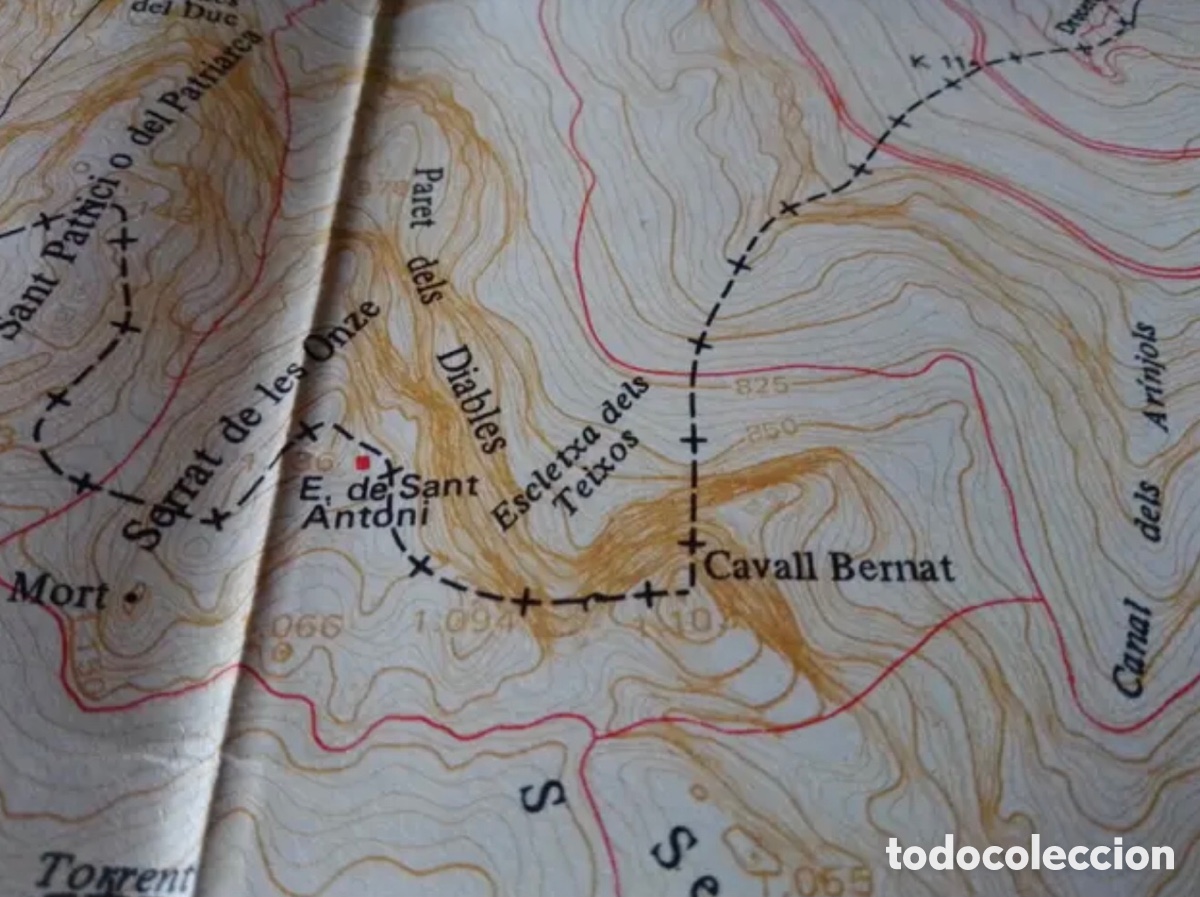 Mapas contempor&aacute;neos: PLANO MONTSERRAT (ITINERARIOS) - Foto 5