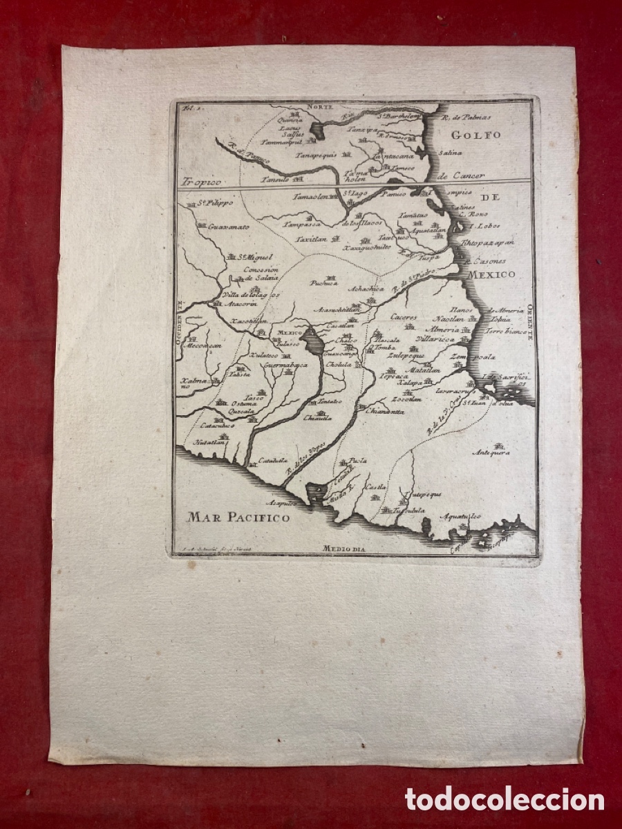 Mapas contempor&aacute;neos: MAPA GOLFO DE MEXICO - Foto 1
