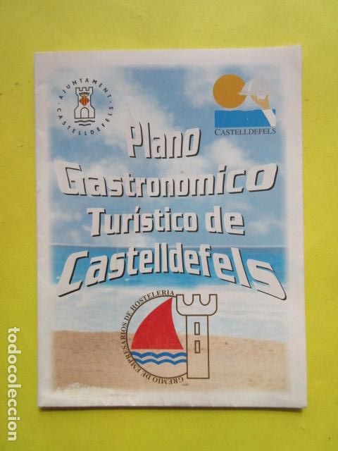 Zeitgen&ouml;ssische Karten: GRAN PLANO GASTRONOMICO TURISTICO CASTELLDEFELS