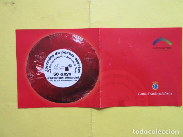 Contemporary maps: FOLLETO ANDORRA 50 A&Ntilde;OS ACTIVIDAD COMERCIAL 2011