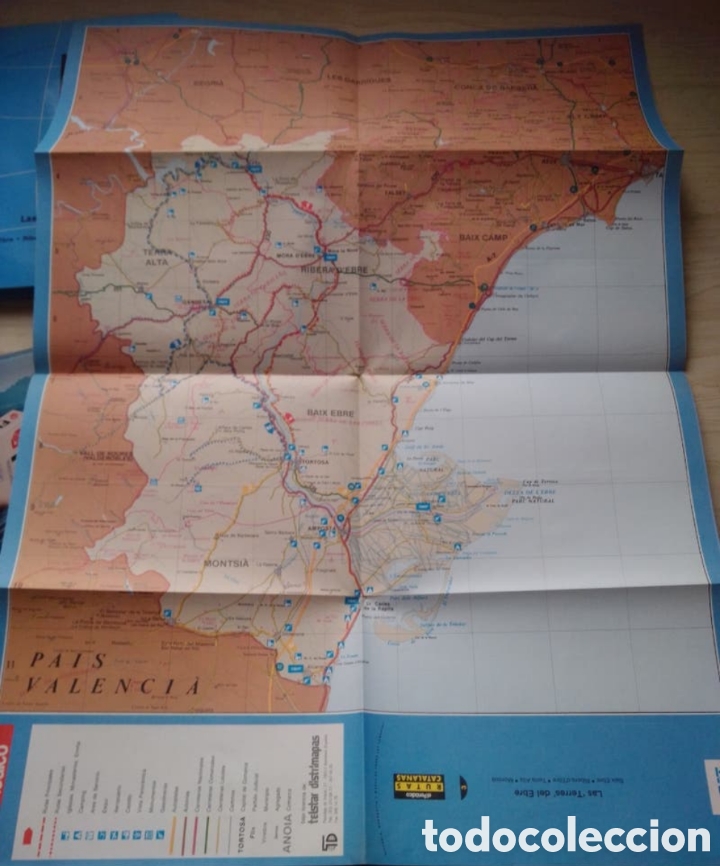 Mapas contempor&aacute;neos: RUTAS CATALANAS. Colecci&oacute;n completa - Foto 3
