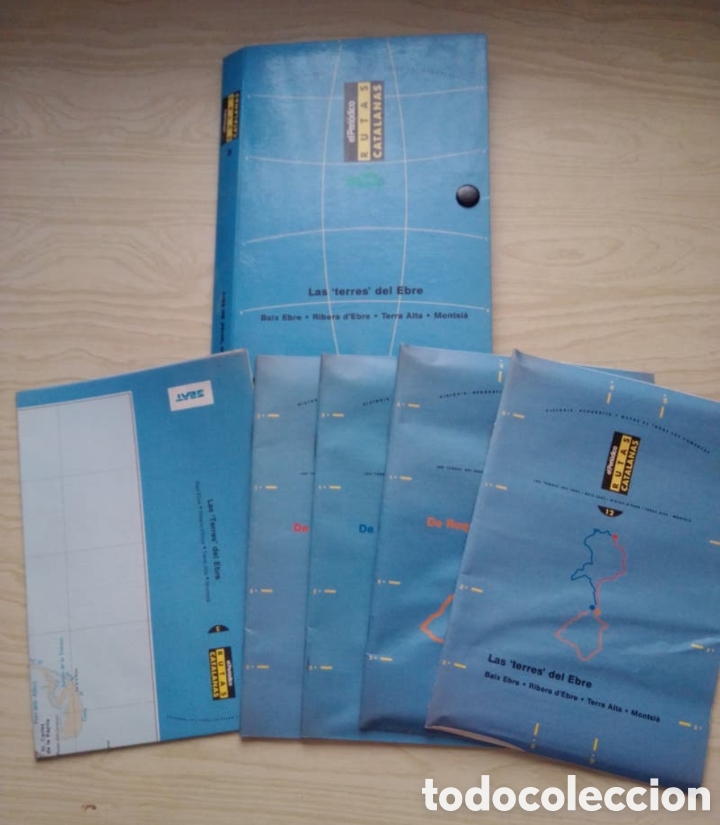 Mapas contempor&aacute;neos: RUTAS CATALANAS. Colecci&oacute;n completa - Foto 6