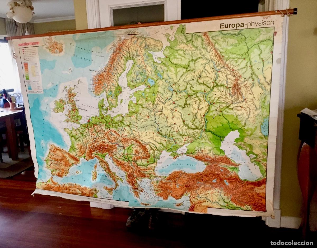 Mapas contempor&aacute;neos: Mapa pol&iacute;tico de Europa