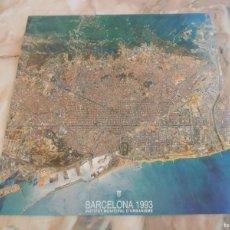 Mapas contemporáneos: MAPA DE LA CIUDAD DE BARCELONA - INSTITUT MUNICIPAL D'URBANISME 1993